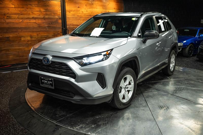 used 2021 Toyota RAV4 Hybrid car, priced at $24,595