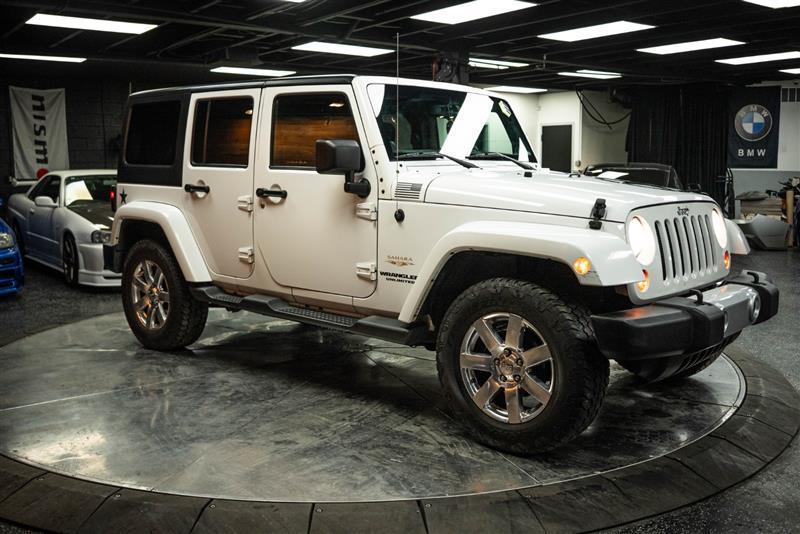 used 2013 Jeep Wrangler Unlimited car, priced at $17,695