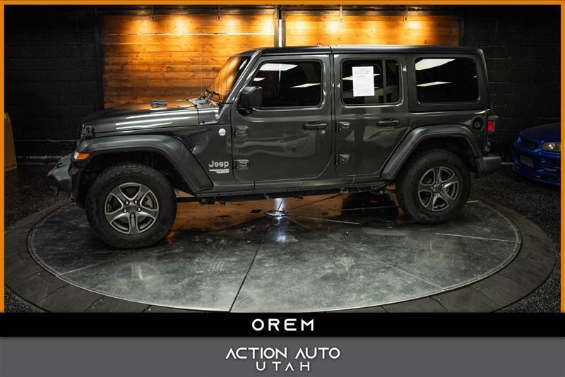 used 2018 Jeep Wrangler Unlimited car, priced at $19,995