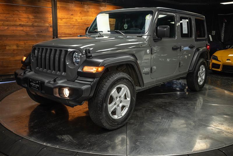 used 2021 Jeep Wrangler Unlimited car, priced at $28,495