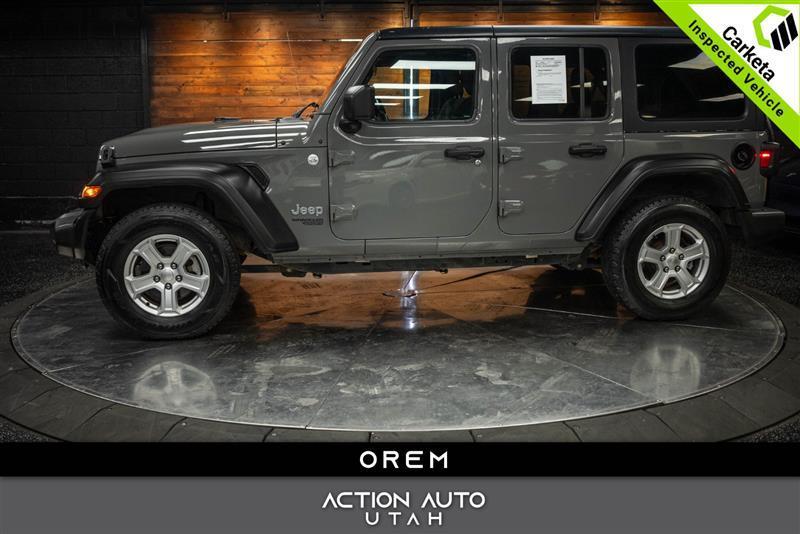 used 2021 Jeep Wrangler Unlimited car, priced at $28,895