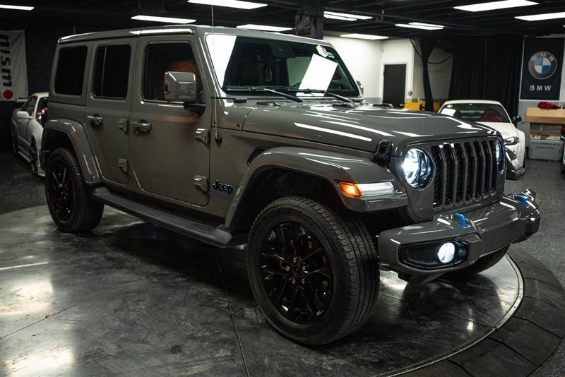 used 2021 Jeep Wrangler Unlimited 4xe car, priced at $33,995