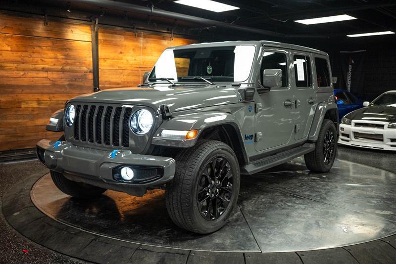 used 2021 Jeep Wrangler Unlimited 4xe car, priced at $33,995