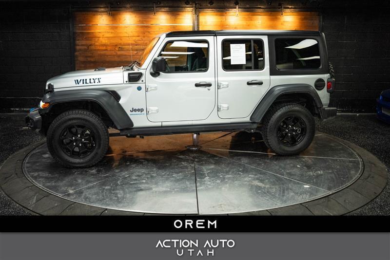 used 2023 Jeep Wrangler 4xe car, priced at $26,996