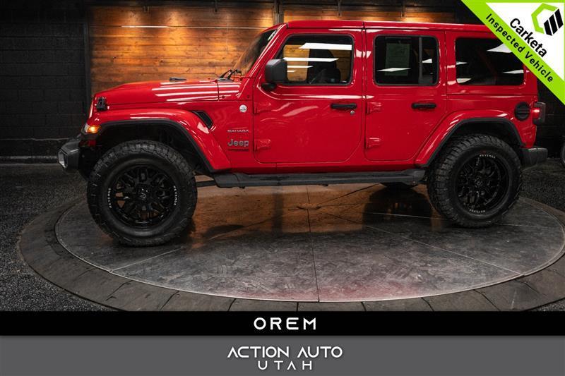 used 2021 Jeep Wrangler Unlimited car, priced at $33,795