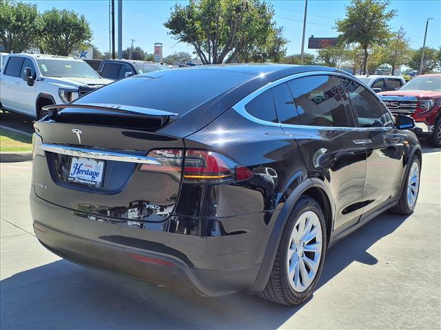 used 2018 Tesla Model X car, priced at $27,499