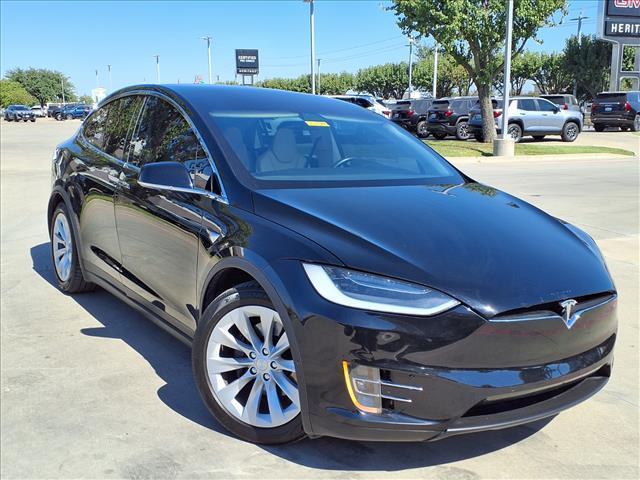 used 2018 Tesla Model X car, priced at $27,499