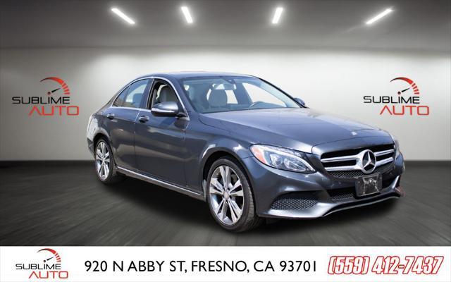 used 2015 Mercedes-Benz C-Class car, priced at $13,444