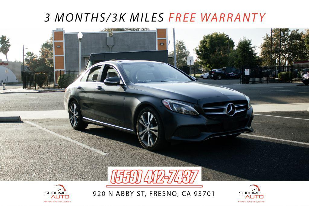 used 2015 Mercedes-Benz C-Class car, priced at $13,444