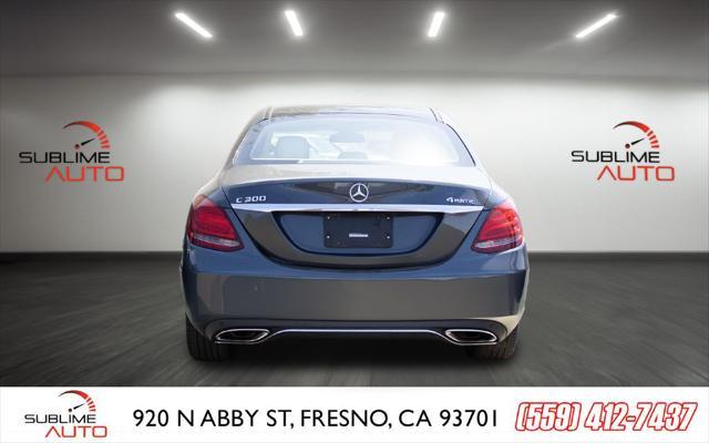 used 2015 Mercedes-Benz C-Class car, priced at $13,444