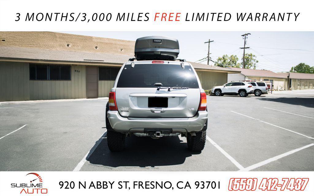 used 2001 Jeep Grand Cherokee car, priced at $14,995