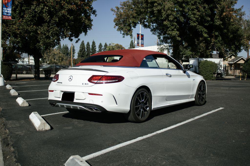 used 2017 Mercedes-Benz AMG C 43 car, priced at $33,995