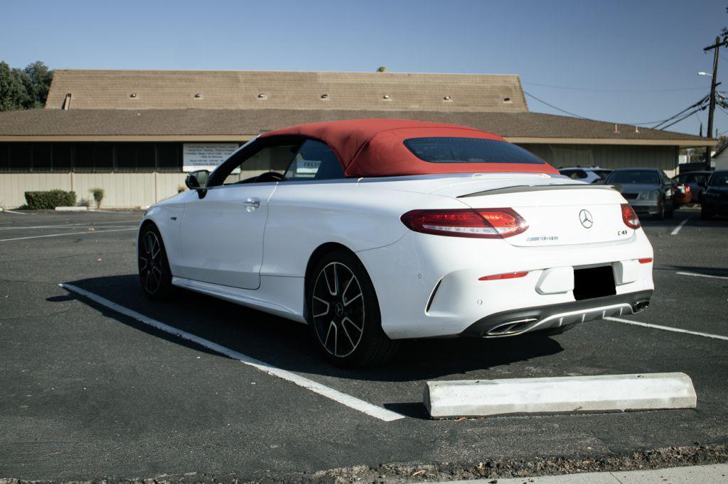 used 2017 Mercedes-Benz AMG C 43 car, priced at $33,995