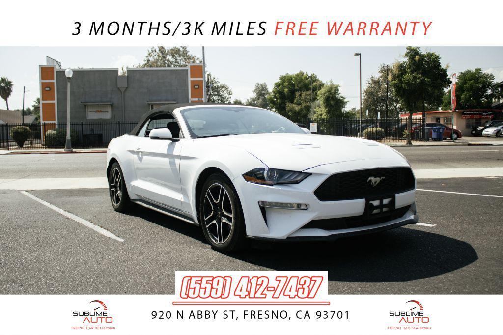 used 2019 Ford Mustang car, priced at $18,995