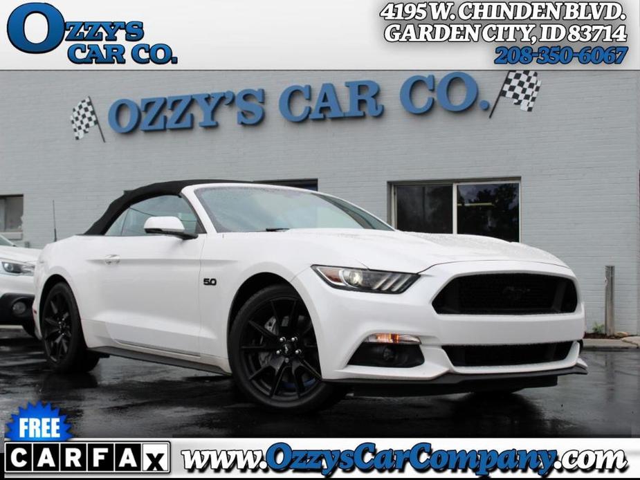 used 2017 Ford Mustang car, priced at $31,988