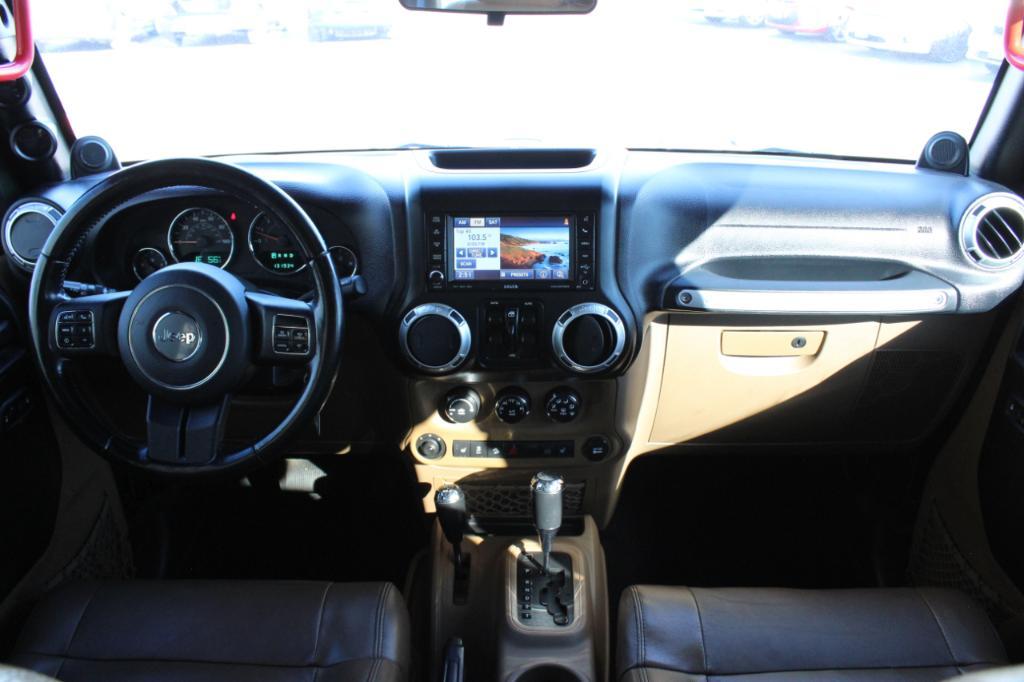 used 2011 Jeep Wrangler Unlimited car, priced at $14,988