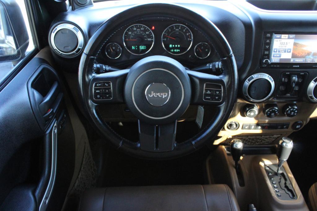 used 2011 Jeep Wrangler Unlimited car, priced at $14,988