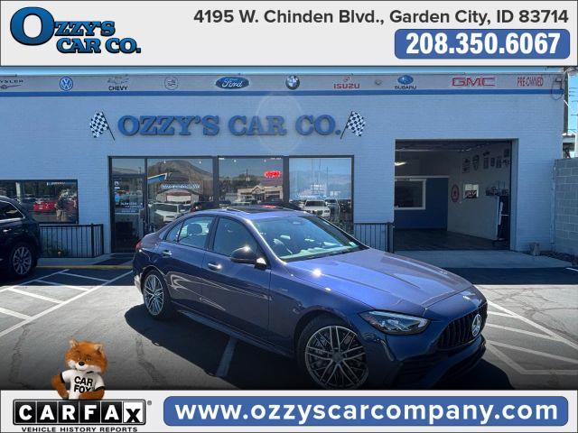 used 2025 Mercedes-Benz AMG C 43 car, priced at $59,988