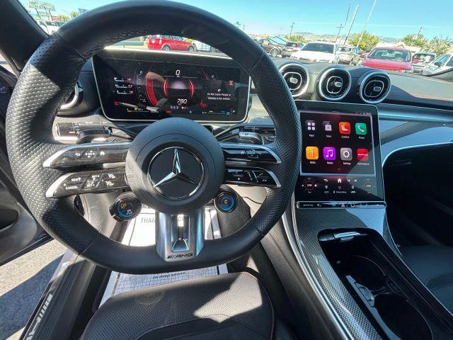 used 2025 Mercedes-Benz AMG C 43 car, priced at $59,988