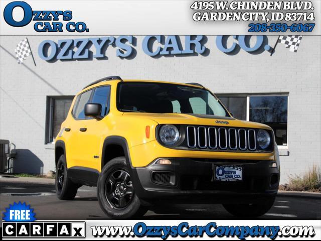 used 2017 Jeep Renegade car, priced at $13,988