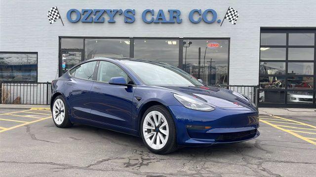 used 2021 Tesla Model 3 car, priced at $31,988