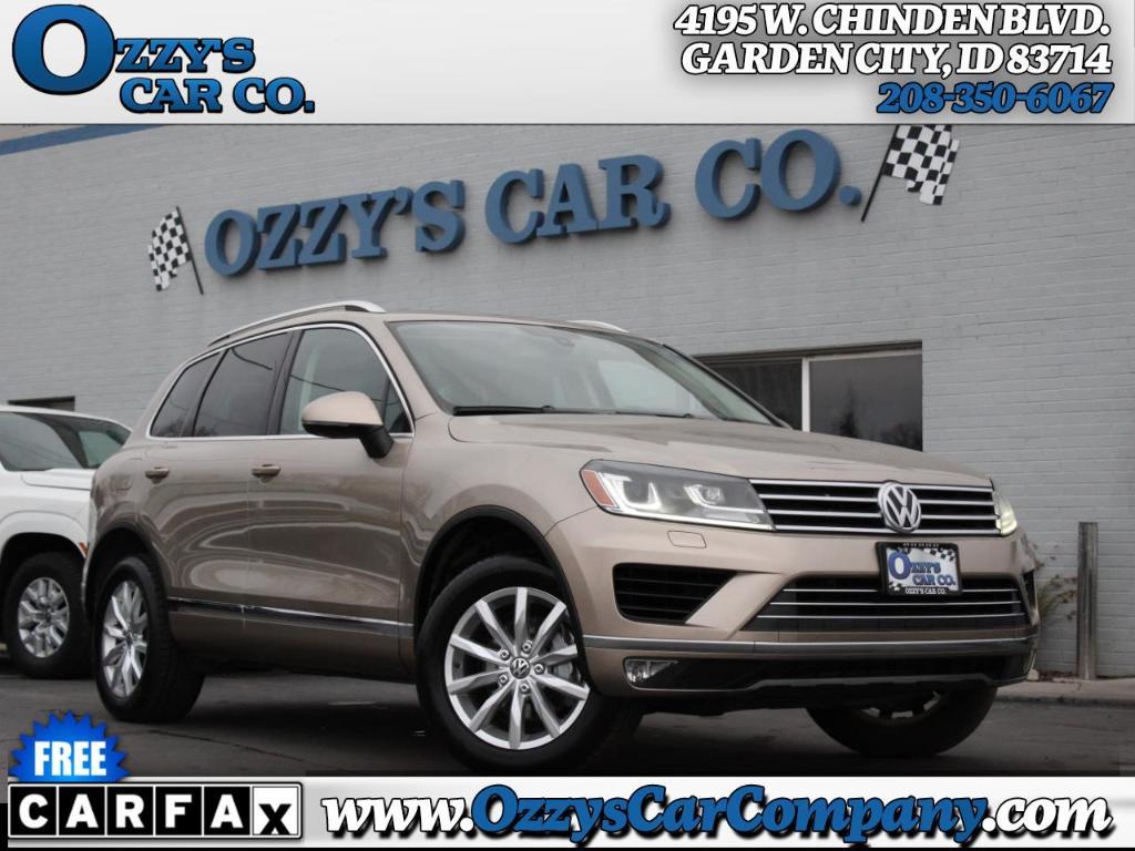 used 2016 Volkswagen Touareg car, priced at $12,988