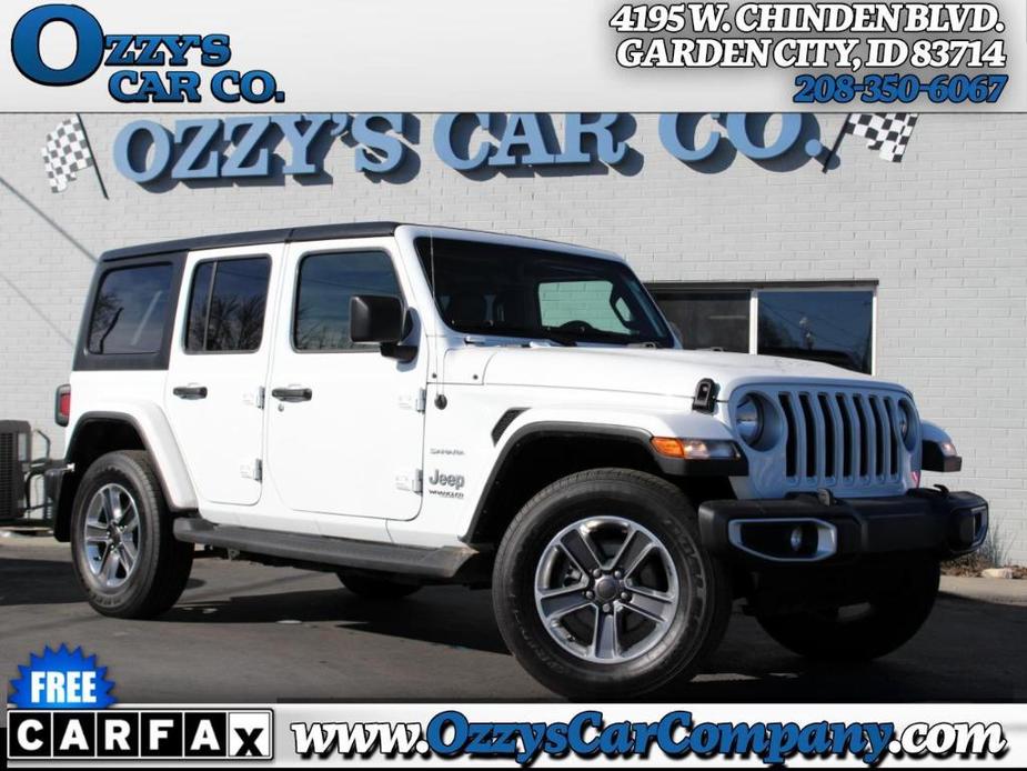 used 2021 Jeep Wrangler Unlimited car, priced at $39,988