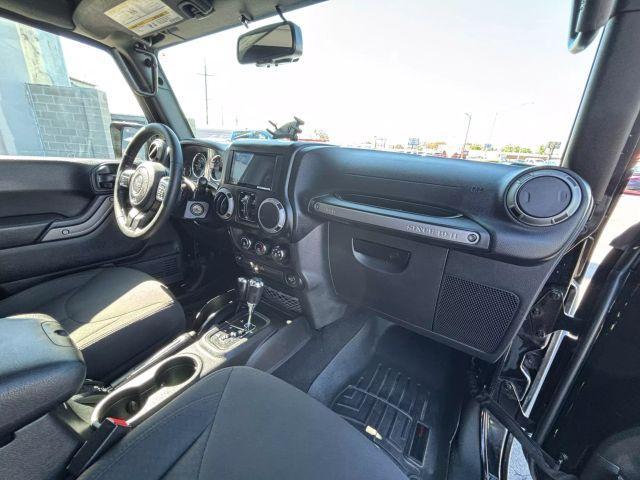 used 2017 Jeep Wrangler Unlimited car, priced at $21,488