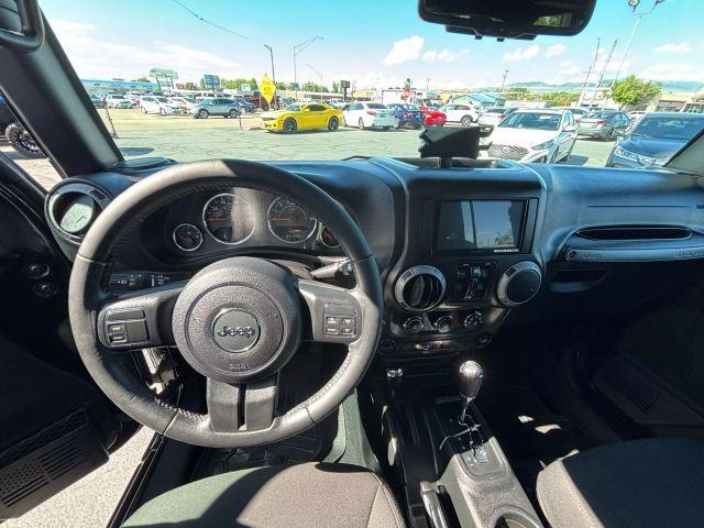 used 2017 Jeep Wrangler Unlimited car, priced at $21,488