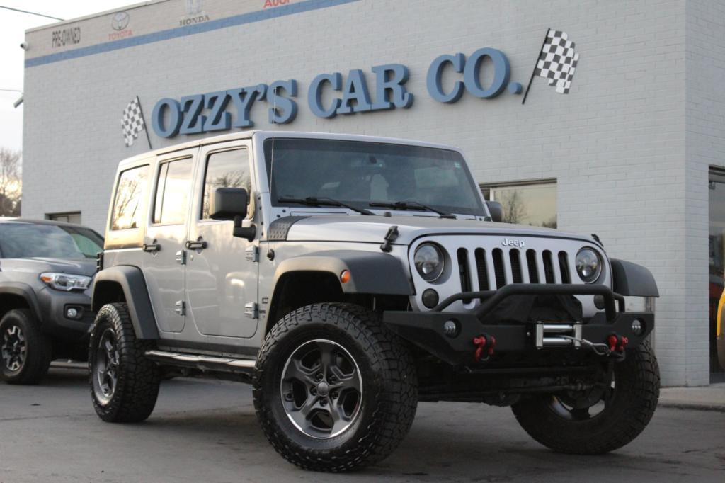 used 2016 Jeep Wrangler Unlimited car, priced at $18,988