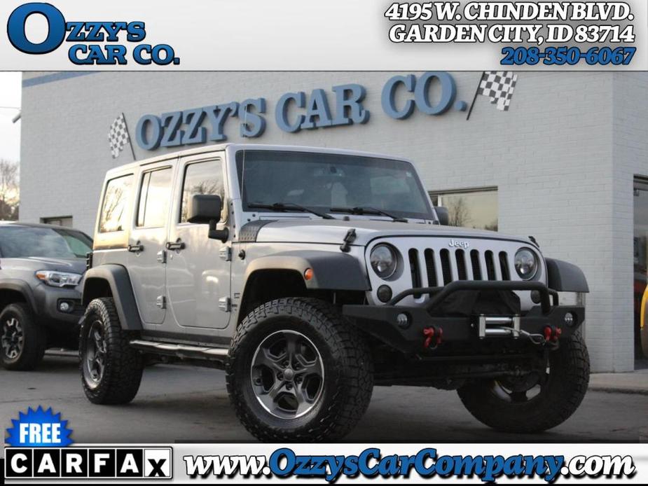 used 2016 Jeep Wrangler Unlimited car, priced at $18,988