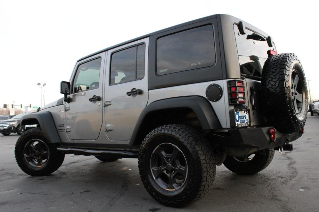 used 2016 Jeep Wrangler Unlimited car, priced at $18,988