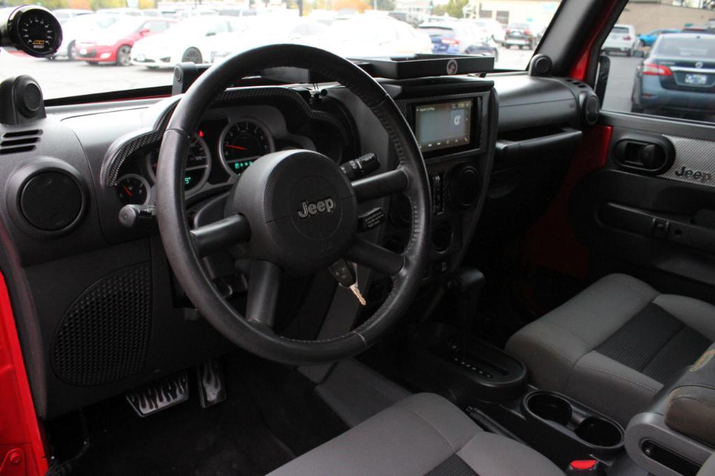 used 2010 Jeep Wrangler Unlimited car, priced at $18,988