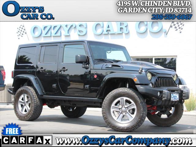 used 2016 Jeep Wrangler Unlimited car, priced at $25,988