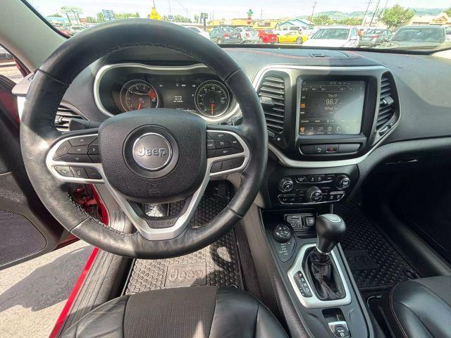 used 2017 Jeep Cherokee car, priced at $18,988