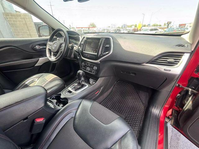 used 2017 Jeep Cherokee car, priced at $18,988