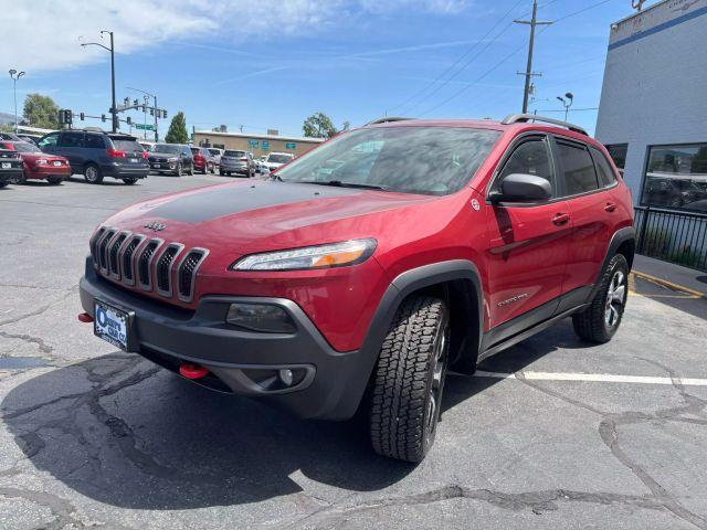 used 2017 Jeep Cherokee car, priced at $18,988