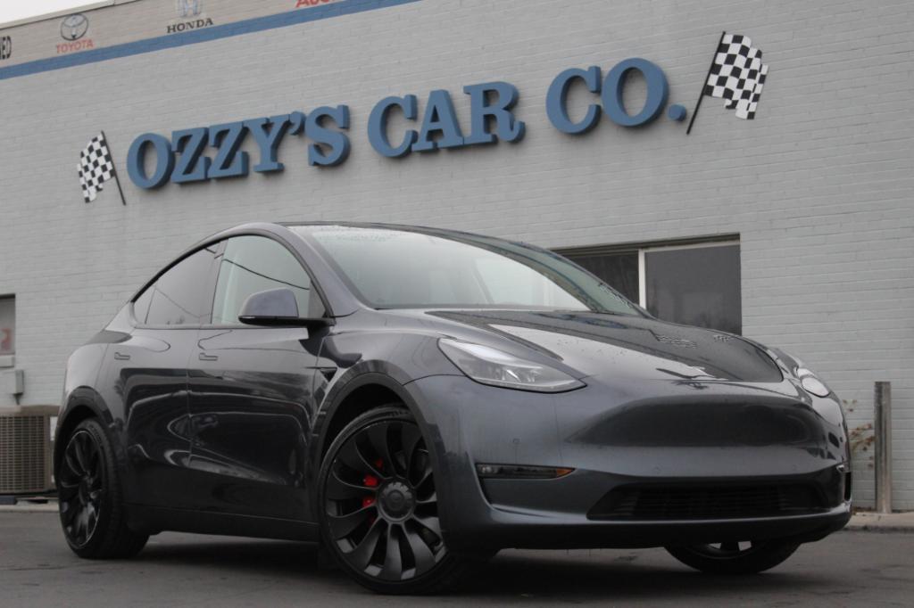 used 2022 Tesla Model Y car, priced at $34,588