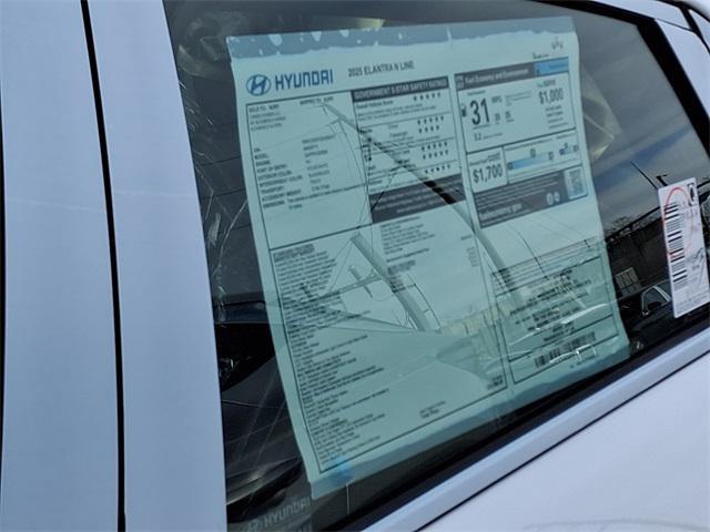 new 2025 Hyundai Elantra car, priced at $28,498