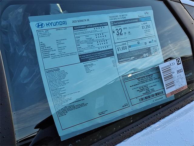 new 2025 Hyundai Sonata car, priced at $26,556