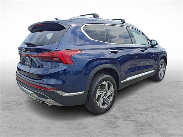 used 2021 Hyundai Santa Fe car, priced at $17,484