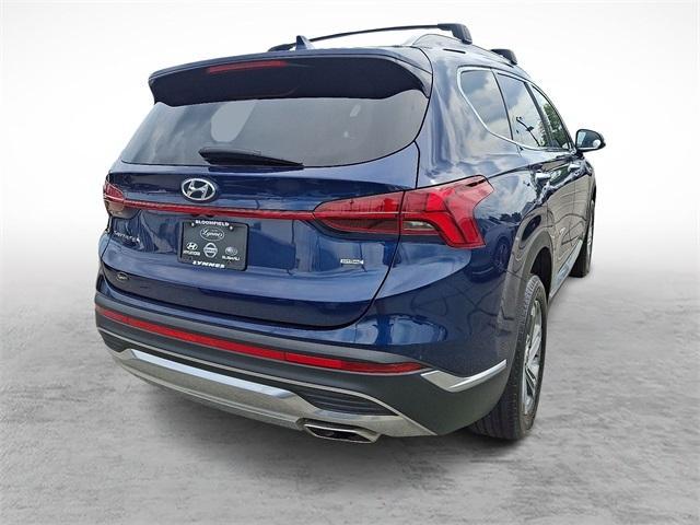 used 2021 Hyundai Santa Fe car, priced at $17,484