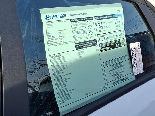 new 2025 Hyundai Elantra car, priced at $23,241