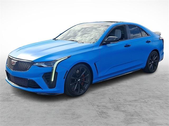 used 2022 Cadillac CT4-V car, priced at $51,381