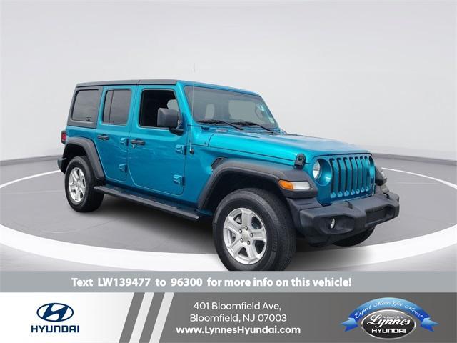 used 2020 Jeep Wrangler Unlimited car, priced at $25,617