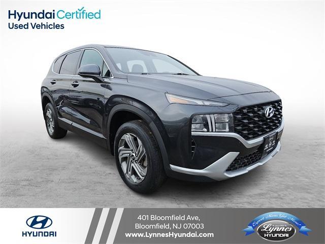 used 2021 Hyundai Santa Fe car, priced at $19,858