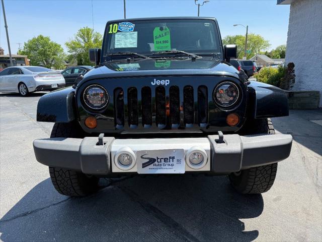 used 2010 Jeep Wrangler Unlimited car, priced at $14,990