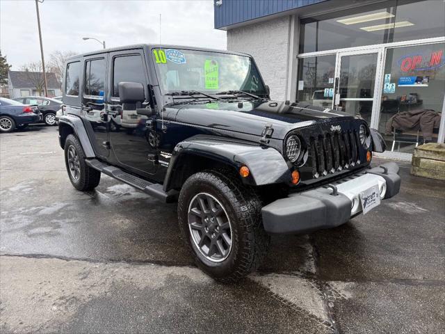 used 2010 Jeep Wrangler Unlimited car, priced at $14,990