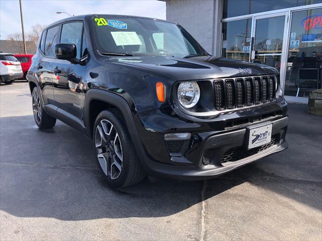 used 2020 Jeep Renegade car, priced at $17,497