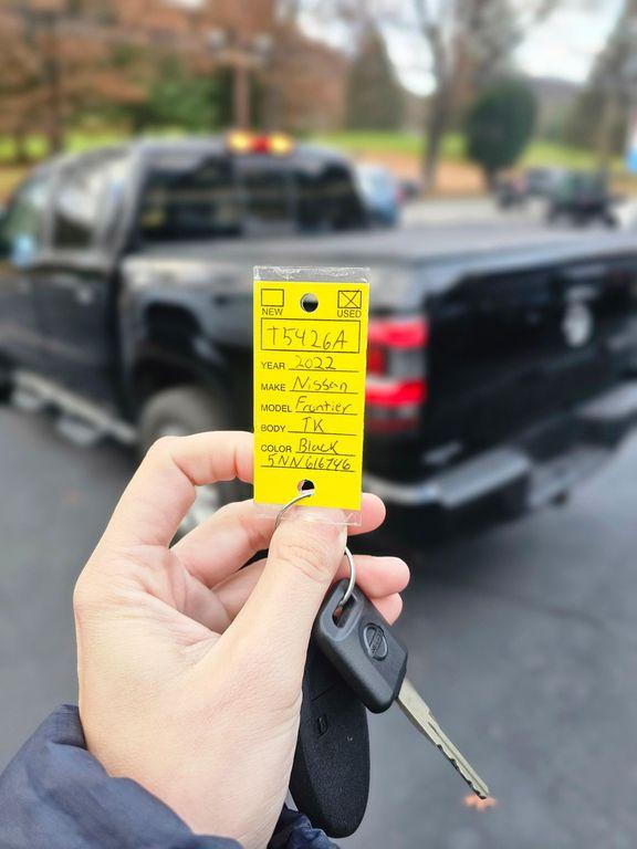 used 2022 Nissan Frontier car, priced at $24,990